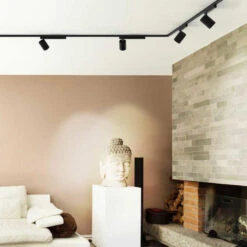 Schienenspot Mova S Basic Volare Schwarz 24° 67mm -Philips Store 6524184 1