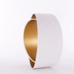 Lampenschirm Chloe, Ø 50cm, Außen Weiß, Innen Gold 12 Lampenschirm Chloe, Ø 50cm, Außen Weiß, Innen Gold -Philips Store 6728177 4