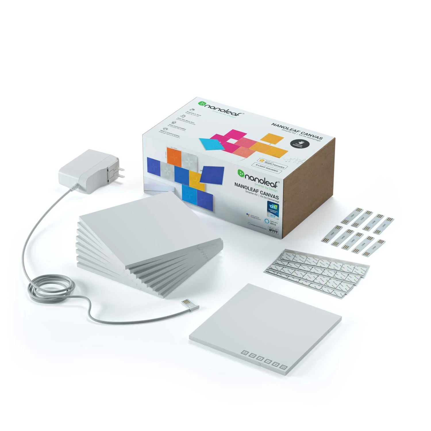 Nanoleaf Canvas Starter Kit Mit 9 Light Panels 3 Nanoleaf Canvas Starter Kit Mit 9 Light Panels