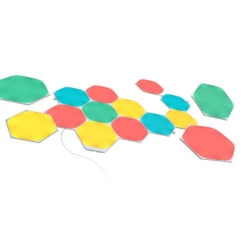 Nanoleaf Shapes Hexagons, Starter Set, 15 Panels 13 Nanoleaf Shapes Hexagons, Starter Set, 15 Panels -Philips Store 6730027 2