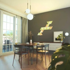 Nanoleaf Shapes Triangles, Starter Set, 9 Panels 18 Nanoleaf Shapes Triangles, Starter Set, 9 Panels -Philips Store 6730031 7