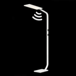 Nimbus Force One LED-Stehlampe, Weiß Hochglänzend