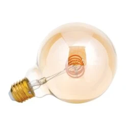 LED-Lampe E27 G95 4W Amber 2.200K Dimmbar
