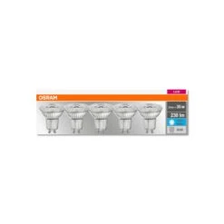 OSRAM LED-Reflektor GU10 2,6W 4.000K 230lm 36° 5er -Philips Store 7262708 3