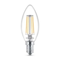 Philips LED-Kerzenlampe E14 B35 4,3W Klar 3er-Pack -Philips Store 7532223 1
