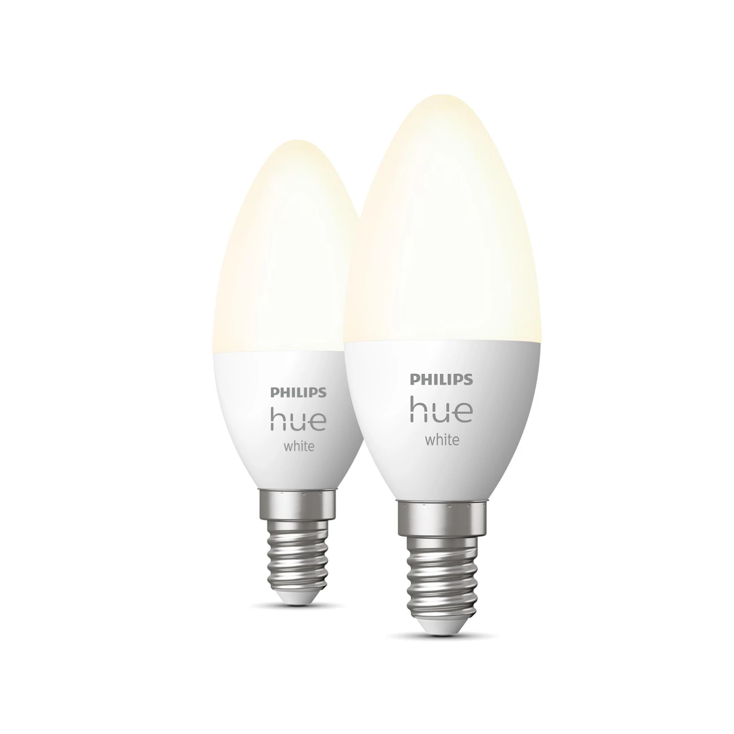 Philips Hue White 5,5W E14 LED-Kerzenlampe 2er-Set 4 Philips Hue White 5,5W E14 LED-Kerzenlampe 2er-Set – Bild 2