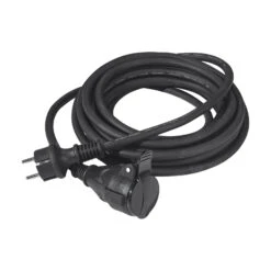 PR Home Verlängerungskabel Für Außen, 7m, Schwarz