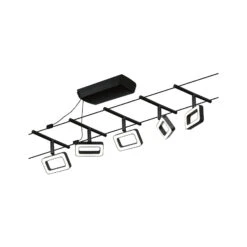 Paulmann Frame LED-Seilsystem 5fl. Schwarz Matt -Philips Store 7602846 7