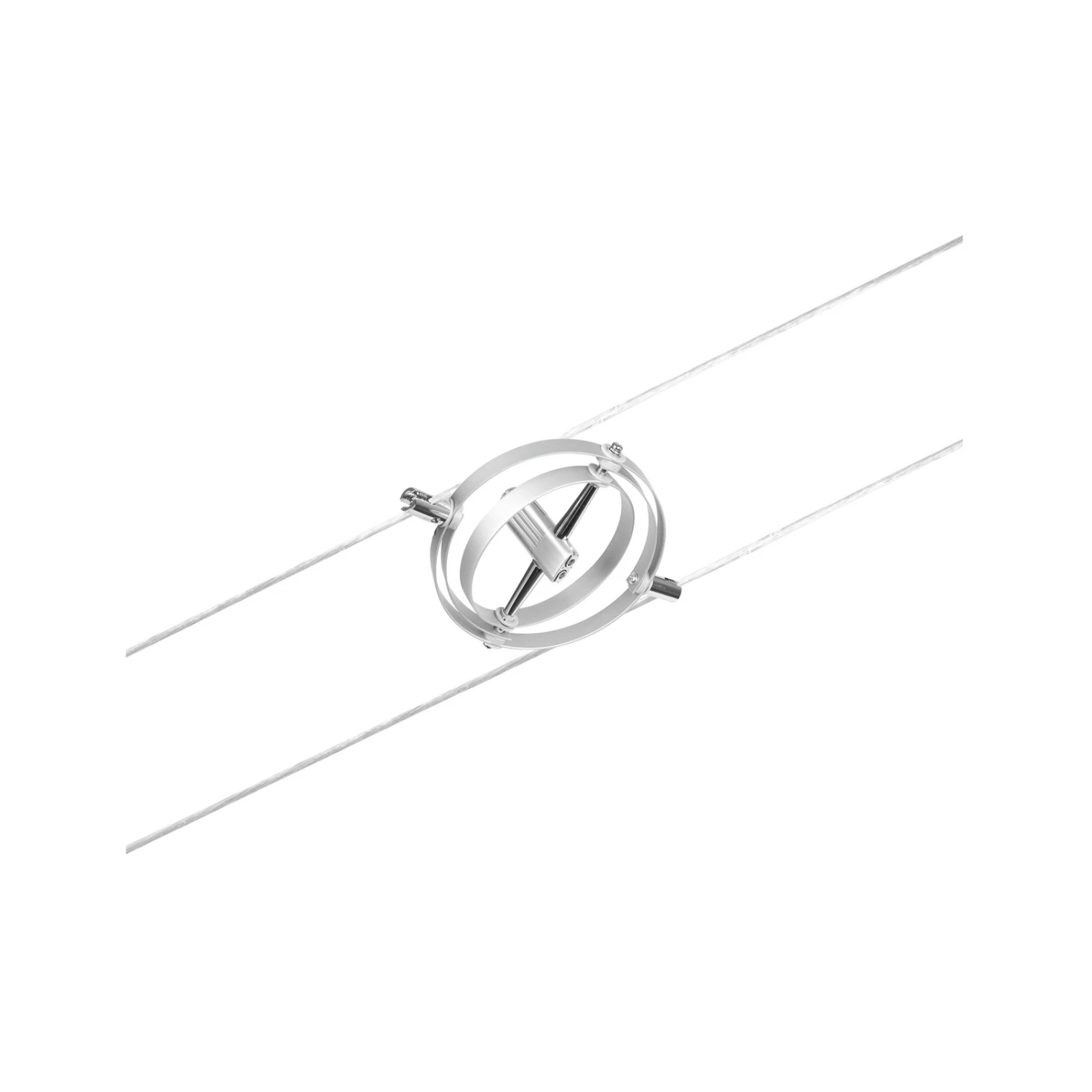 Paulmann Cardan Seilsystem Achtflammig, Chrom Matt 4 Paulmann Cardan Seilsystem Achtflammig, Chrom Matt – Bild 2