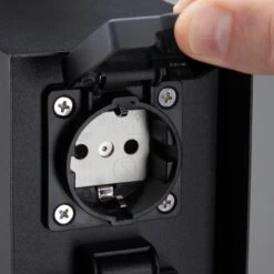 Paulmann Rio Steckdosensäule 2-fach Anthrazit -Philips Store 7602854 4