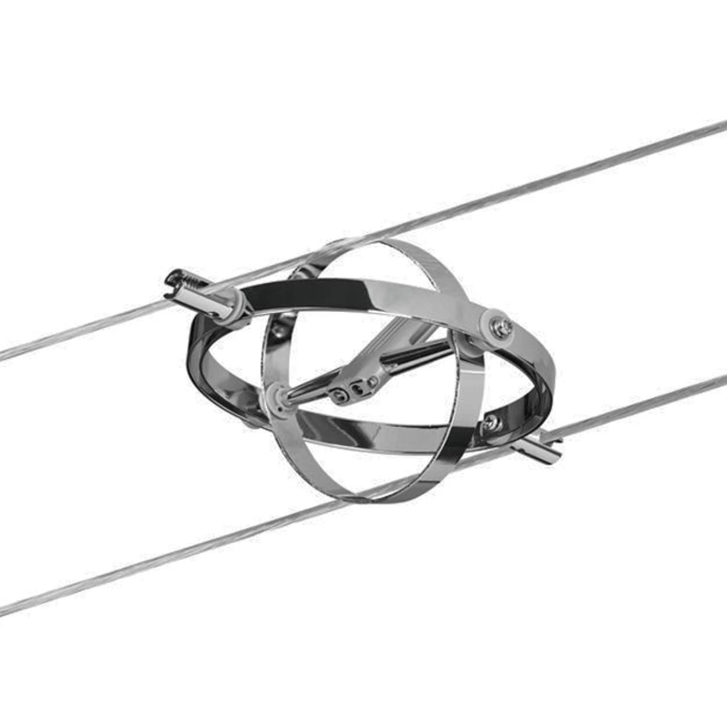 Paulmann Cardan Seilsystem 4fl. Chrom Matt/chrom 9 Paulmann Cardan Seilsystem 4fl. Chrom Matt/chrom – Bild 7