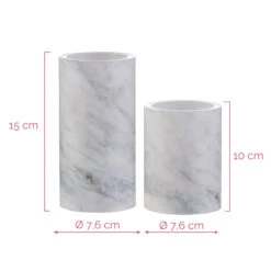 Pauleen Cosy Marble Candle LED-Kerze 2er Set Wachs 15 Pauleen Cosy Marble Candle LED-Kerze 2er Set Wachs -Philips Store 7602958 5