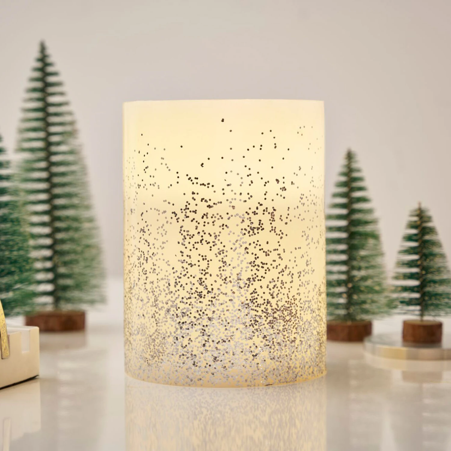 Pauleen Glowing Glitter BIG Candle LED-Kerze Wachs 6 Pauleen Glowing Glitter BIG Candle LED-Kerze Wachs – Bild 4