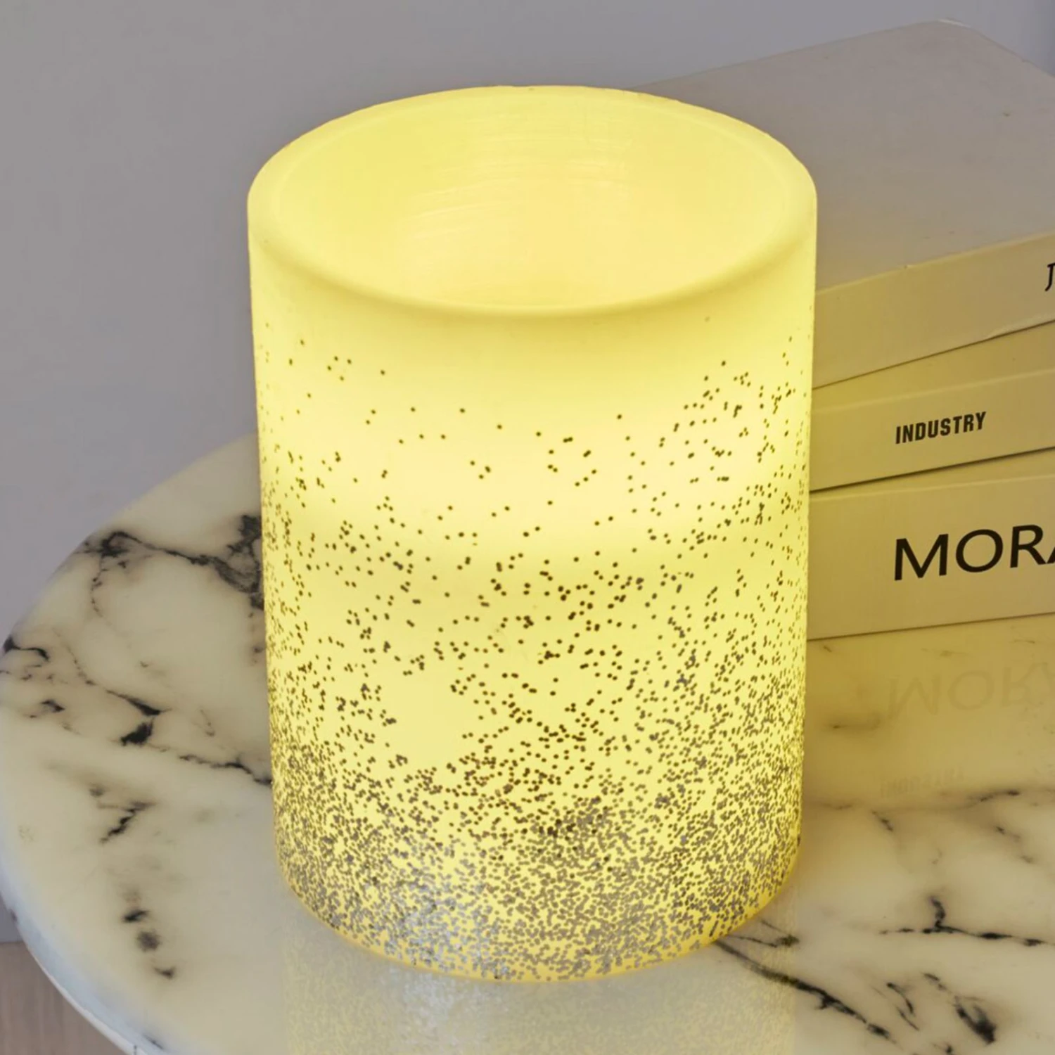 Pauleen Glowing Glitter BIG Candle LED-Kerze Wachs 3 Pauleen Glowing Glitter BIG Candle LED-Kerze Wachs