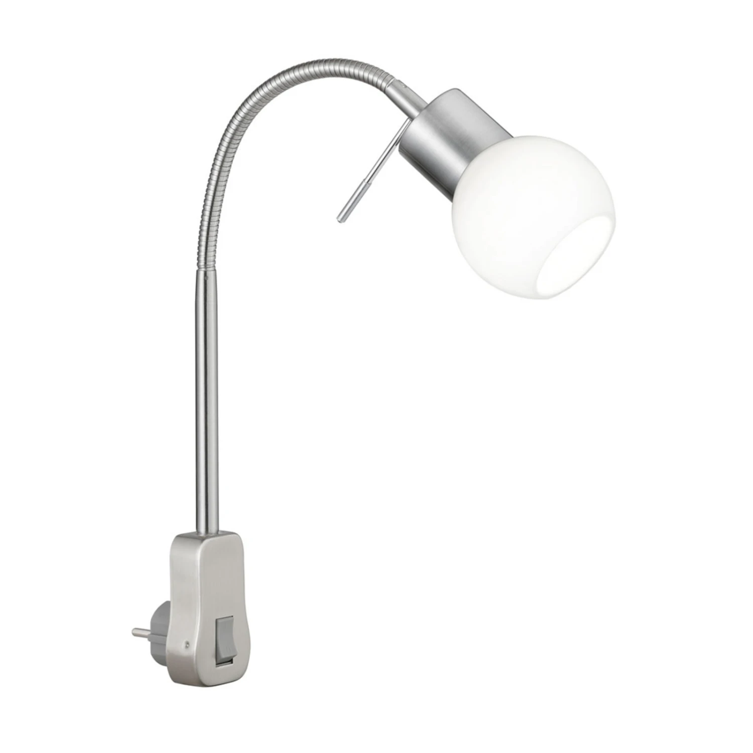 Lindby Aeryn Steckdosenleuchte, Flexarm, Schalter 5 Lindby Aeryn Steckdosenleuchte, Flexarm, Schalter – Bild 3