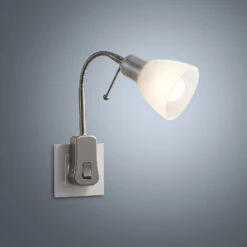 Lindby Aika Steckdosenleuchte, Flexarm, Schalter -Philips Store 8032244 8