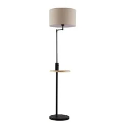 Lindby Zinia Stehlampe Mit Ablage Und USB, Schwarz 16 Lindby Zinia Stehlampe Mit Ablage Und USB, Schwarz -Philips Store 8032316 5