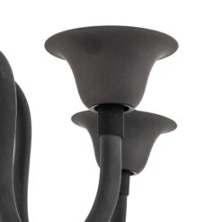 Lindby Flaka Kronleuchter, Anthrazit, Fünfflammig -Philips Store 8032641 4