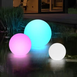 RZB HB 301 LED-Dekokugel RGBW IP68 Mit Akku Ø20cm -Philips Store 8039151 1