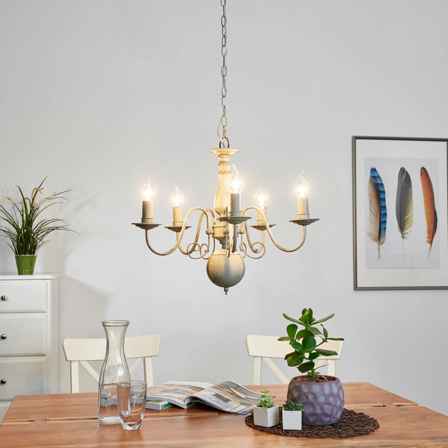 Kronleuchter Greythorne - 5-flg. 5 Kronleuchter Greythorne - 5-flg. – Bild 3