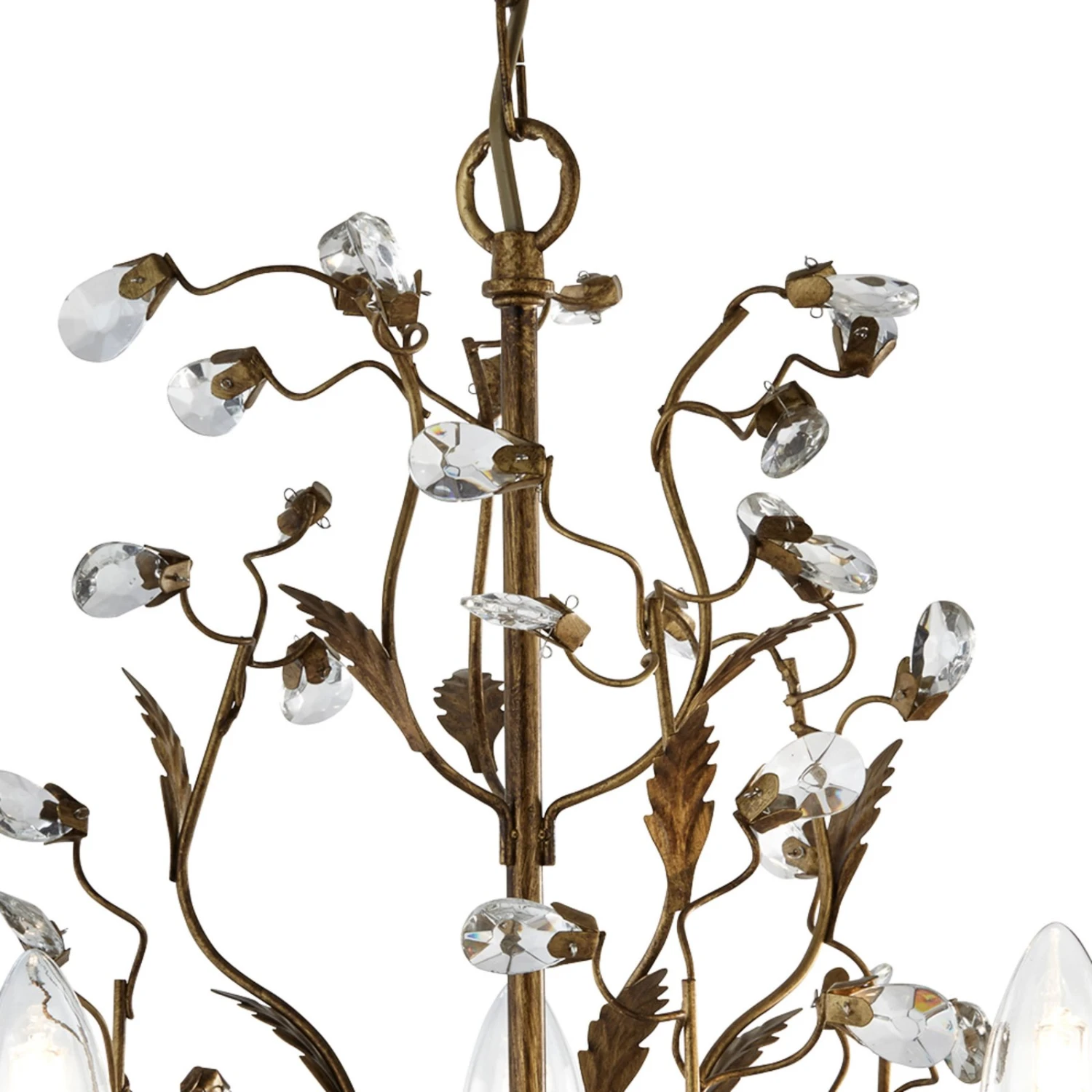 Kronleuchter Almandite 5fl. Braun 5 Kronleuchter Almandite 5fl. Braun – Bild 3