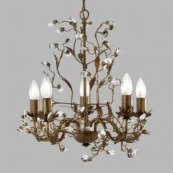 Kronleuchter Almandite 5fl. Braun 11 Kronleuchter Almandite 5fl. Braun -Philips Store 8570901 4