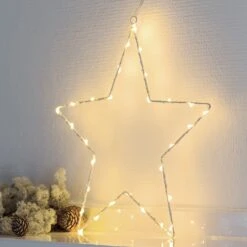 Weihnachtlicher Deko-Stern LED Liva Star Weiß 30 6 Weihnachtlicher Deko-Stern LED Liva Star Weiß 30 -Philips Store 8577057 1