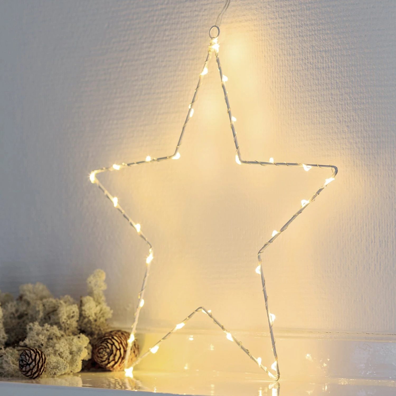Weihnachtlicher Deko-Stern LED Liva Star Weiß 30 4 Weihnachtlicher Deko-Stern LED Liva Star Weiß 30 – Bild 2