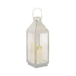 LED-Solarlaterne Riga Mit Flammeneffekt