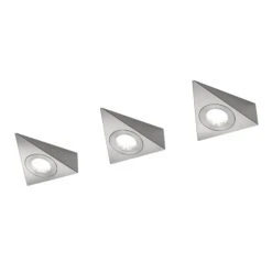 LED-Unterschrankleuchte Ecco 3er-Set, Nickel Matt -Philips Store 9005885 2