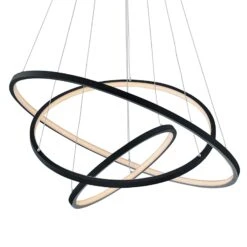 Trio WiZ Aaron Smarte LED-Hängeleuchte, Anthrazit