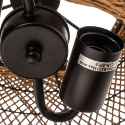 Deckenleuchte Hedda Aus Sisal Und Metall -Philips Store 9011175 6