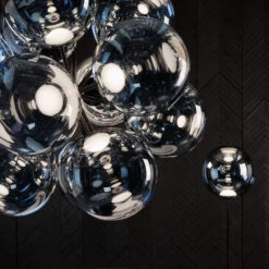 Tom Dixon Globe Burst Kronleuchter, Chrom -Philips Store 9043277 1