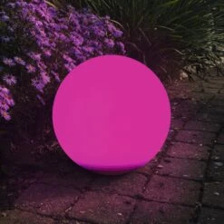 Schwimmfähige Solar-LED-Leuchtkugel Globo -Philips Store 9506222 1