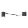 Vibia Structural 2620 Eck-Wandleuchte, Dunkelgrau -Philips Store 9515272