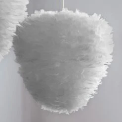 UMAGE Eos Evia Large Hängeleuchte Hellgrau/weiß