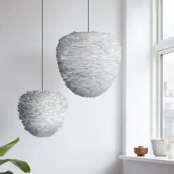UMAGE Eos Evia Large Hängeleuchte Hellgrau/weiß -Philips Store 9521373 4
