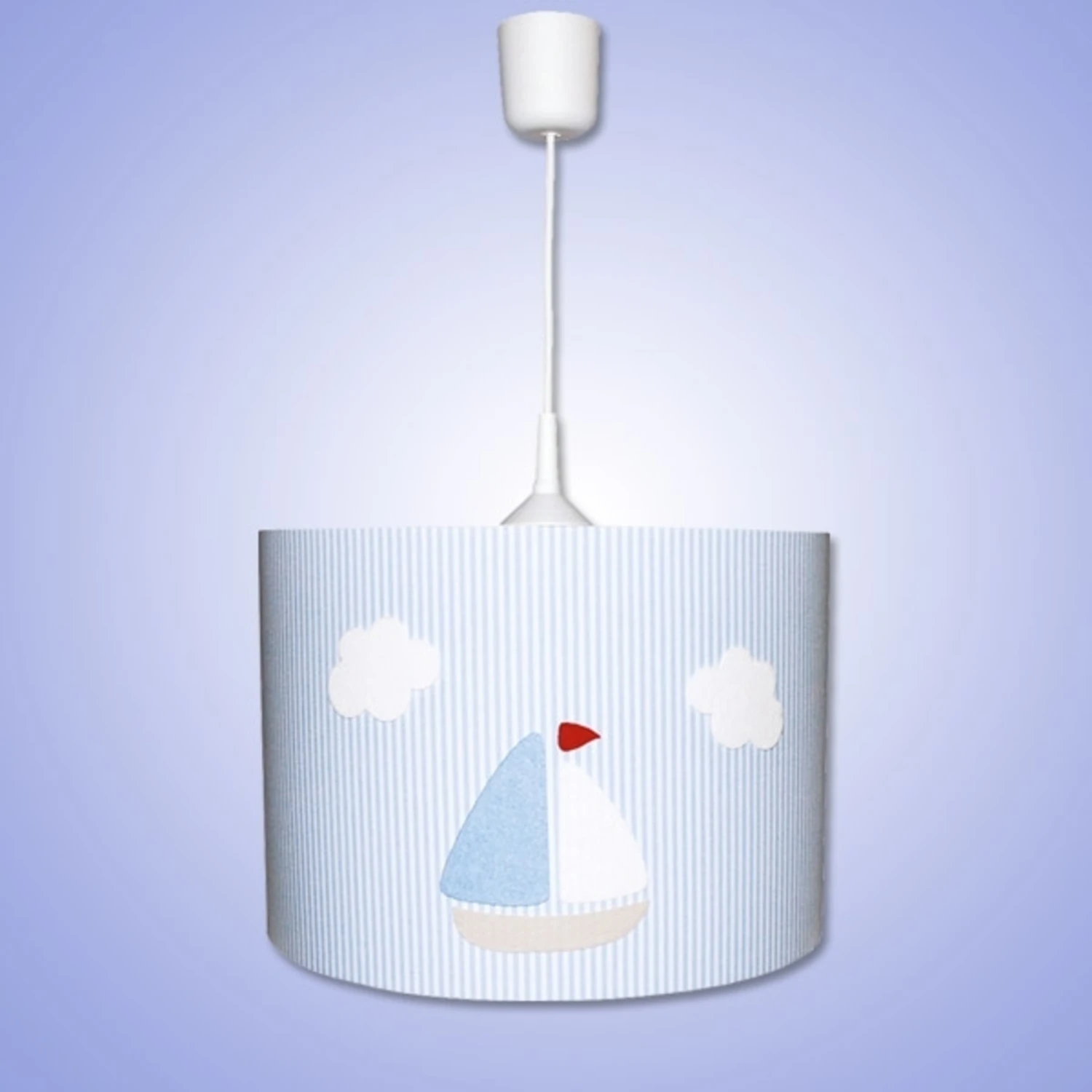 Hängeleuchte Estria Boot, Hellblau 4 Hängeleuchte Estria Boot, Hellblau – Bild 2