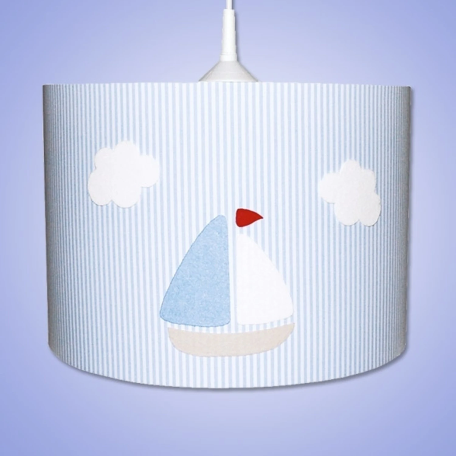 Hängeleuchte Estria Boot, Hellblau 3 Hängeleuchte Estria Boot, Hellblau