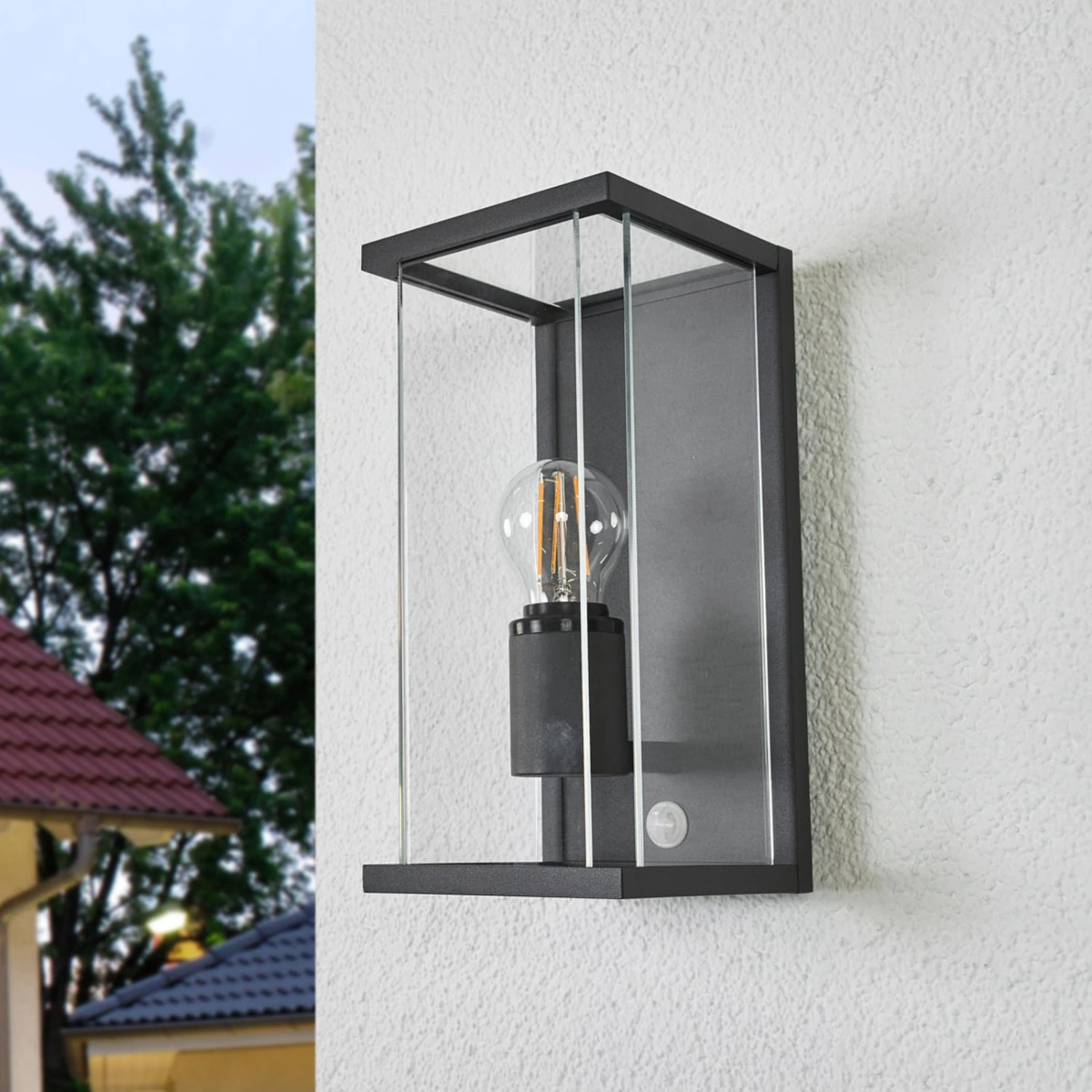 Lucande Bewegungsmelder-Außenwandlampe Annalea 4 Lucande Bewegungsmelder-Außenwandlampe Annalea – Bild 2