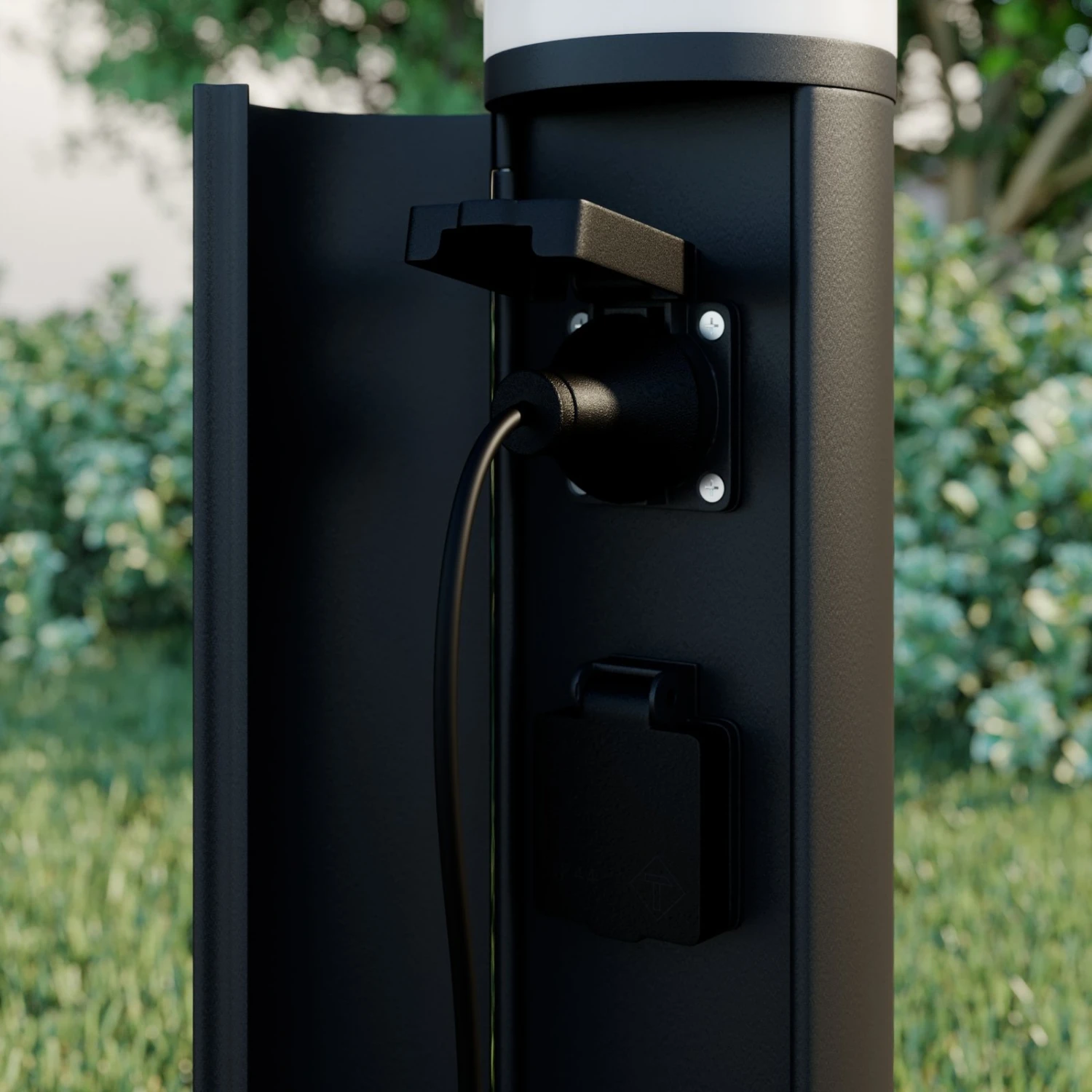 Lucande Corban LED-Sockelleuchte, Tür + Steckdosen 7 Lucande Corban LED-Sockelleuchte, Tür + Steckdosen – Bild 5