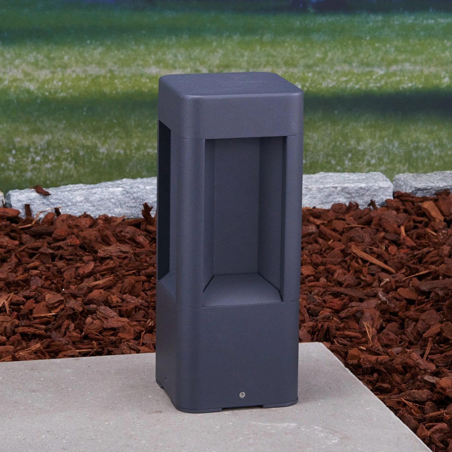 Lucande LED-Sockelleuchte Annika Aus Aluminium, 30 Cm 5 Lucande LED-Sockelleuchte Annika Aus Aluminium, 30 Cm – Bild 3