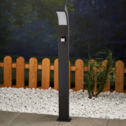 Lucande Bewegungsmelder-Wegeleuchte Lennik Mit LED -Philips Store 9619018 3