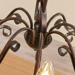 Lucande Caleb - Kronleuchter Im Landhausstil, 8-fl. -Philips Store 9620534 3