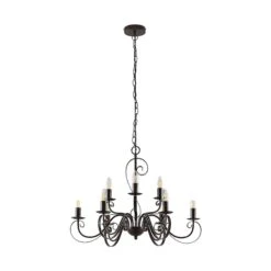 Landhaus-Kronleuchter Caleb, 9-flammig -Philips Store 9620631 3