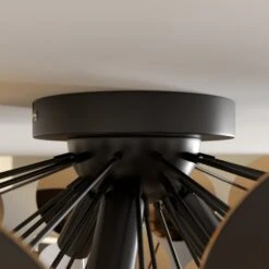 Schwarz-goldene Deckenlampe Kinan -Philips Store 9621167 3