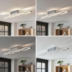 Lucande LED-Deckenlampe Roan, Wellenförmig 15 Lucande LED-Deckenlampe Roan, Wellenförmig -Philips Store 9624373 4