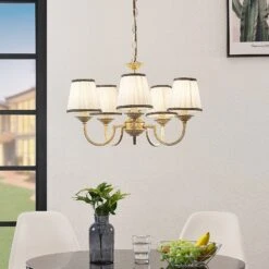 Lindby Lumiel Kronleuchter, Fünfflammig -Philips Store 9624882 1