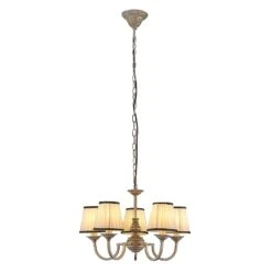 Lindby Lumiel Kronleuchter, Fünfflammig -Philips Store 9624882 4