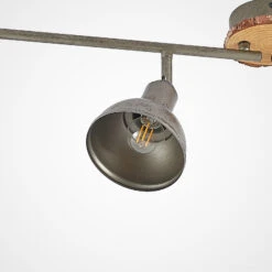 Lindby Nesrin Deckenlampe Mit Holzscheibe, 4-fl. 18 Lindby Nesrin Deckenlampe Mit Holzscheibe, 4-fl. -Philips Store 9626560 7